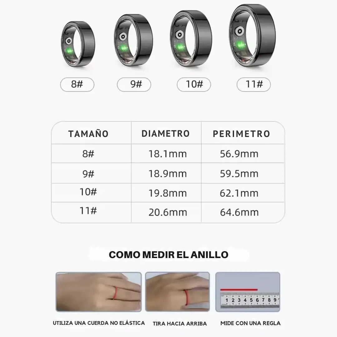 ANILLO INTELIGENTE NeuraRing® - Tecnología que vibra contigo