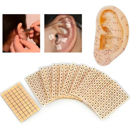 BALINES MAGNÉTICOS DE ACUPUNTURA 👂, CONTROLA ANSIEDAD Y REDUCE TALLAS RÁPIDAMENTE, 📝 INCLUYE 120 UNIDADES Y GUÍA DE COLOCACIÓN