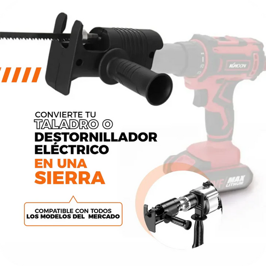 Adaptador De Sierra Portátil Para Taladro - TurboSaw©