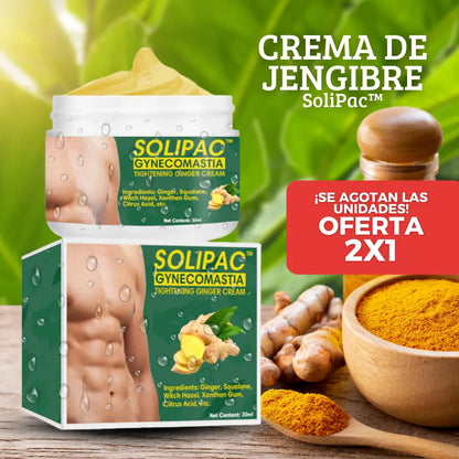 CREMA DE JENGIBRE GINECOMASTIA SoliPac™