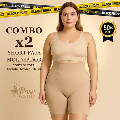 ROSE FULL BODY - Short Moldeador