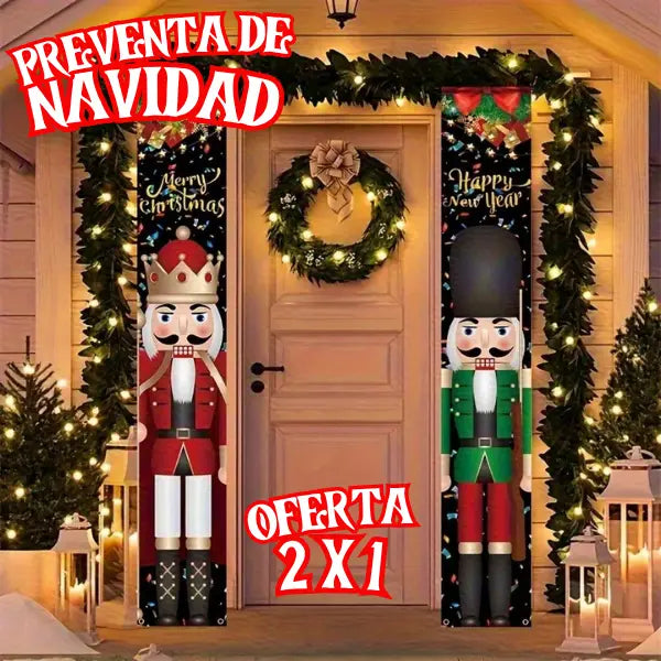 BANDERIN NAVIDEÑO OFERTA 2X1