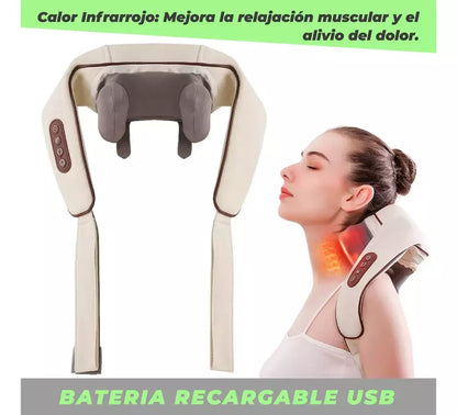 MASAJEADOR CERVICAL + MASAJEADOR LOCALIZADO DE REGALO